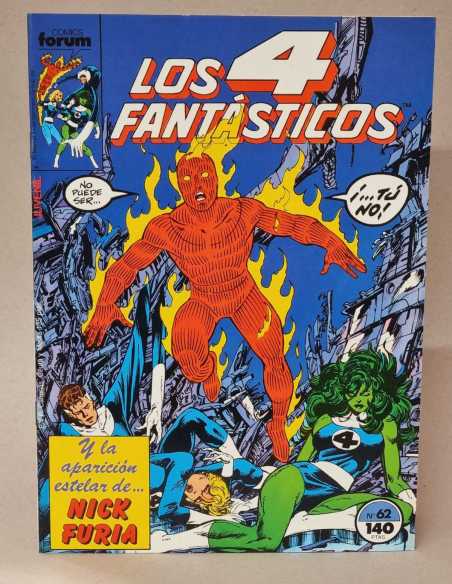 DE KIOSCO LOS 4 FANTÁSTICOS 62 MARVEL VOL1 VOLUMEN VOL.1 CÓMICS FORUM