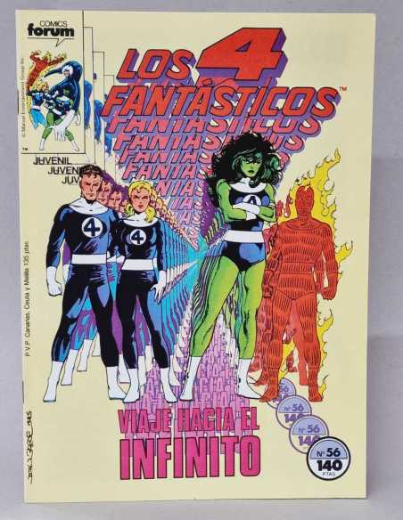 DE KIOSCO LOS 4 FANTÁSTICOS 56 MARVEL VOL1 VOLUMEN VOL.1 CÓMICS FORUM