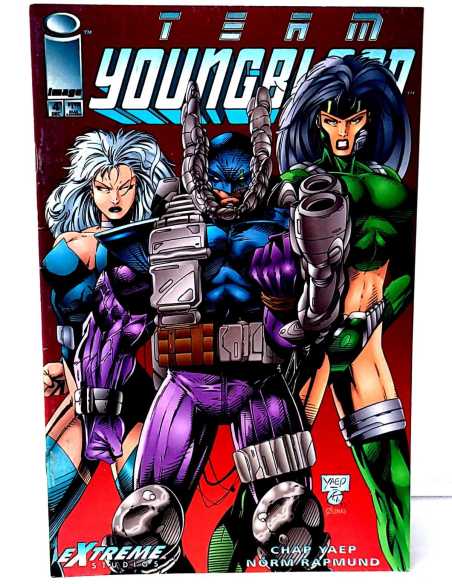 MUY BUEN ESTADO TEAM YOUNGBLOOD 4 IMAGE COMICS USA