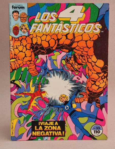EXCELENTE ESTADO LOS 4 FANTÁSTICOS 33 MARVEL VOL1 VOLUMEN VOL.1 CÓMICS FORUM