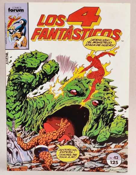 EXCELENTE ESTADO LOS 4 FANTÁSTICOS 42 MARVEL VOL1 VOLUMEN VOL.1 CÓMICS FORUM