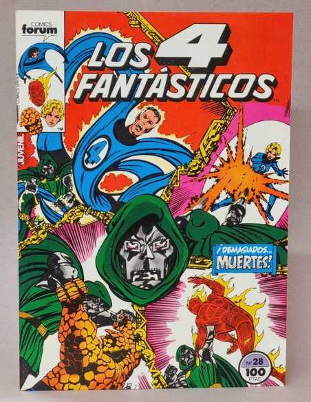 DE KIOSCO LOS 4 FANTÁSTICOS 28 MARVEL VOL1 VOLUMEN VOL.1 CÓMICS FORUM