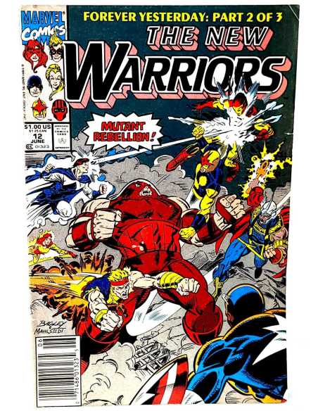 MUY BUEN ESTADO THE NEW WARRIORS 12 MARVEL COMICS USA