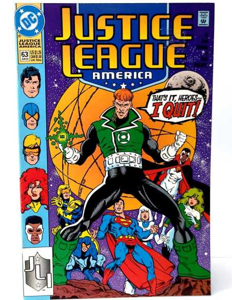 EXCELENTE ESTADO JUSTICE LEAGUE AMERICA 63 DC COMICS USA