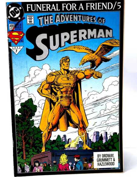 MUY BUEN ESTADO THE ADVENTURE OF SUPERMAN 499 DC COMICS USA