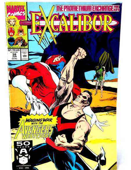 MUY BUEN ESTADO EXCALIBUR 38 MARVEL COMICS USA