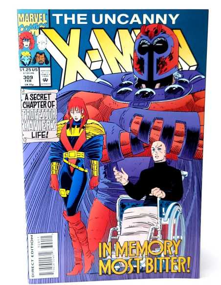 EXCELENTE ESTADO THE UNCANNY X-MEN 309 MARVEL COMICS USA