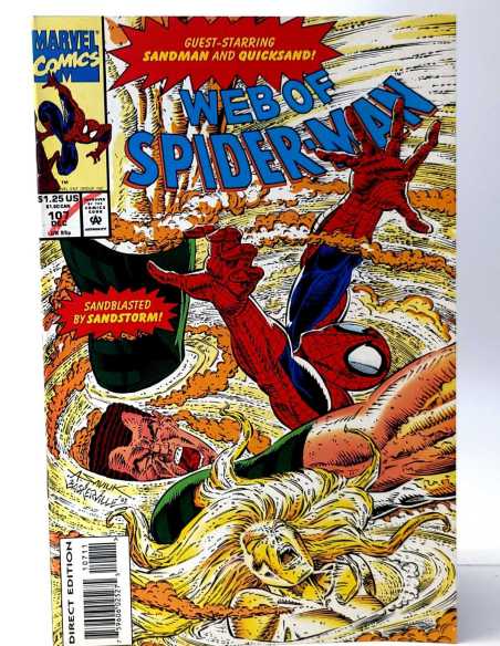 EXCELENTE ESTADO WEB OF SPIDERMAN 107 MARVEL COMICS USA