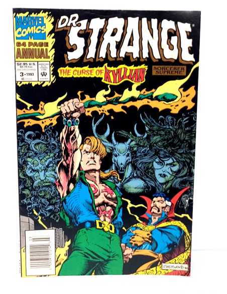 EXCELENTE ESTADO DOCTOR STRANGE 3 SORCERER SUPREME ANNUAL MARVEL COMICS USA