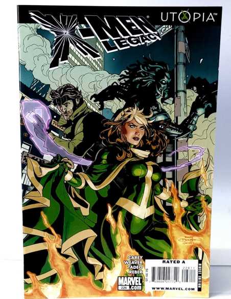 DE KIOSCO X-MEN LEGACY 226 MARVEL COMICS USA