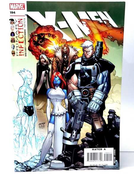 EXCELENTE ESTADO X-MEN 194 MARVEL COMICS USA