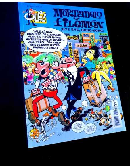 EXCELENTE ESTADO 3° TERCERA EDICION MORTADELO Y FILEMON 140 EDICIONES B OLE