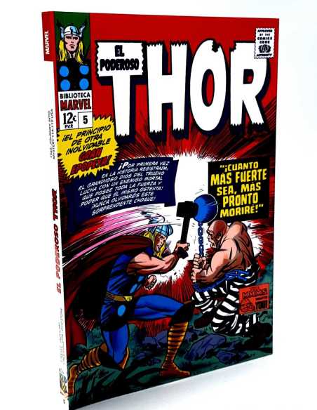 EXCELENTE ESTADO BIBLIOTECA MARVEL 33 EL PODEROSO THOR 5 PANINI COMICS