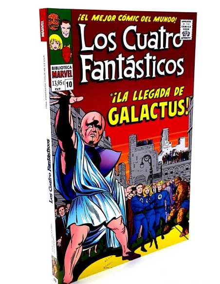 EXCELENTE ESTADO BIBLIOTECA MARVEL 46 LOS CUATRO FANTASTICOS 10 PANINI COMICS