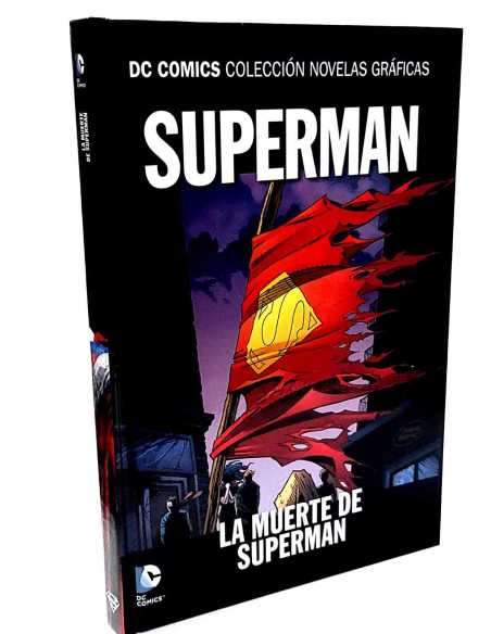 EXCELENTE ESTADO COLECCION NOVELAS GRAFICAS VOLUMEN 18 LA MUERTE DE SUPERMAN DC COMICS