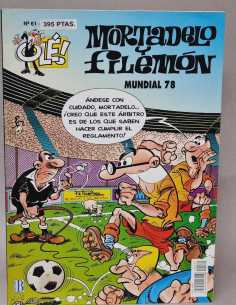 EXCELENTE ESTADO MORTADELO Y FILEMÓN 61 OLE MUNDIAL...