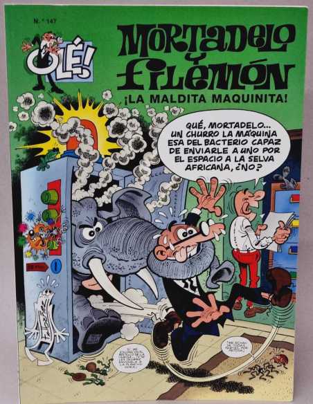 EXCELENTE ESTADO MORTADELO Y FILEMÓN 147 OLE MUNDIAL SEGUNDA EDICIONES B TAPA BLANDA