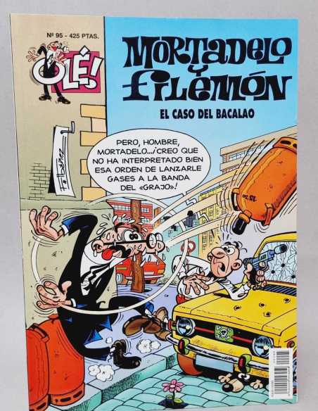 EXCELENTE ESTADO MORTADELO Y FILEMÓN 95 OLE EL ACASO DEL BACALAO SEGUNDA EDICIONES B TAPA BLANDA