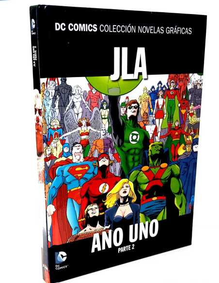 EXCELENTE ESTADO COLECCION NOVELAS GRAFICAS 11 JLA AÑO UNO PARTE 2 ECC SALVAR