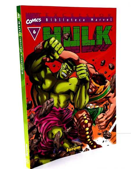 EXCELENTE ESTADO BIBLIOTECA MARVEL HULK 6 EXCELSIOR FORUM COMICS