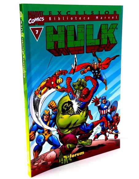 EXCELENTE ESTADO BIBLIOTECA MARVEL HULK 7 EXCELSIOR FORUM COMICS