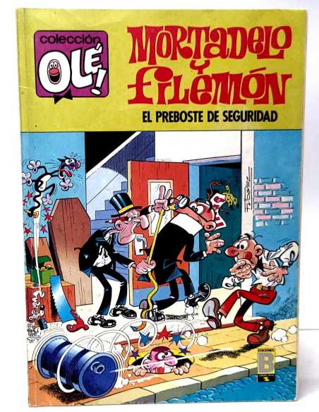 MUY BUEN ESTADO PRIMERA EDICION MORTADELO Y FILEMON 319 M 72 EL PREBOSTE DE SEGURIDAD B OLE