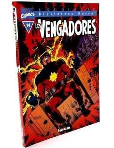 EXCELENTE ESTADO BIBLIOTECA MARVEL LOS VENGADORES 14...