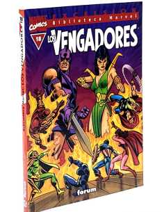 EXCELENTE ESTADO BIBLIOTECA MARVEL LOS VENGADORES 18...