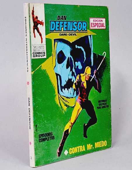 MUY BUEN ESTADO DAN DEFENSOR 3 CONTRA MR MIEDO TACO COMICS MARVEL VERTICE