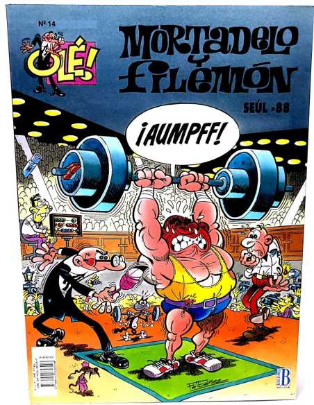 EXCELENTE ESTADO SEGUNDA EDICION MORTADELO Y FILEMON 14 SEUL 88 OLE B COMICS