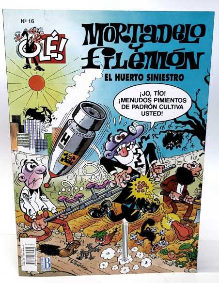 CASI EXCELENTE ESTADO SEGUNDA ESTADO MORTADELO Y FILEMON 16 OLE EDICIONES B