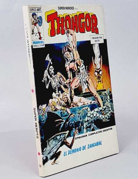 SUPER HEROES 9 EL DEMONIO DE ZANGABAL NORMAL ESTADO TACO VOL1 VOLUMEN VOL.1 COMICS VÉRTICE