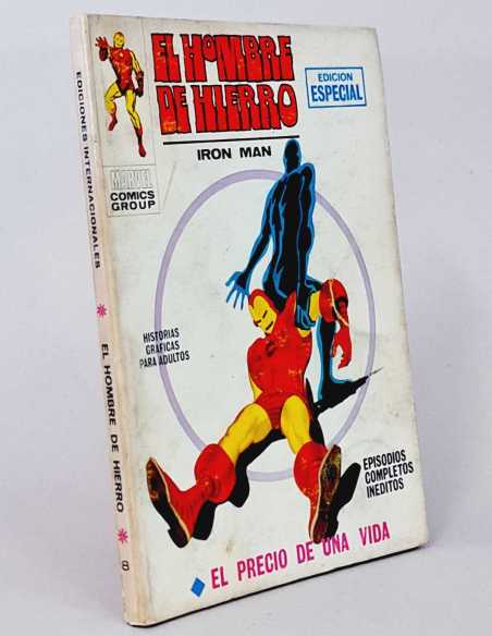 EL HOMBRE DE HIERRO 8 EL PRECIO DE UNA VIDA NORMAL ESTADO TACO VOL1 VOLUMEN VOL.1 COMICS VÉRTICE