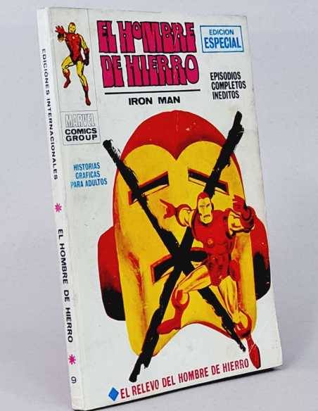 MUY BUEN ESTADO EL HOMBRE DE HIERRO 9 EL RELEVO DEL MARVEL TACO VOL1 VOLUMEN VOL.1 COMICS VÉRTICE