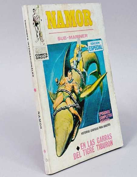 NAMOR 10 EN LAS GARRAS DEL TIGRE TIBURÓN TACO VOL1 VOLUMEN VOL.1 NORMAL ESTADO COMICS VÉRTICE