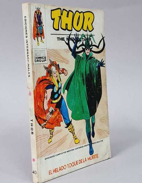 THOR 40 EL HELADO TOQUE DE LA MUERTE TACO VOL1 VOLUMEN VOL.1 NORMAL ESTADO COMICS VÉRTICE