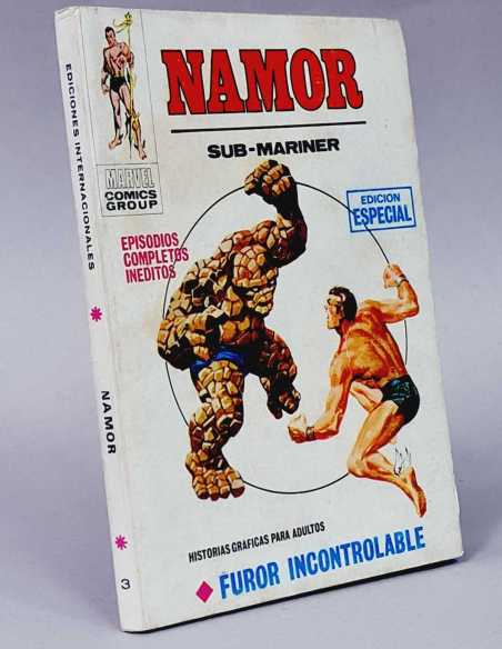 BUEN ESTADO NAMOR 3 FUROR INCONTROLABLE TACO VOL1 VOLUMEN VOL.1 COMICS VÉRTICE