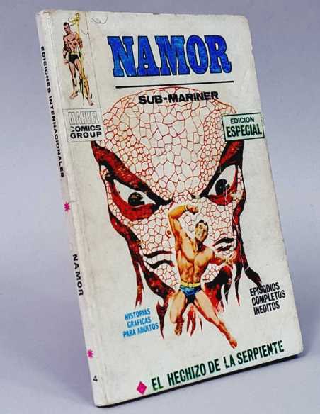 NAMOR 4 EL HECHIZO DE LA SERPIENTE TACO VOL1 VOLUMEN VOL.1 NORMAL ESTADO COMICS VÉRTICE