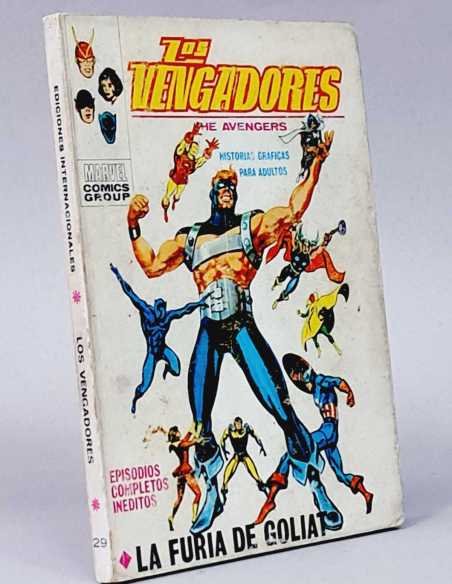 LOS VENGADORES 29 LA FURIA DE GOLIAT MARVEL TACO COMICS VÉRTICE NORMAL ESTADO