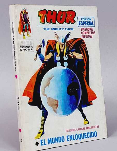 BUEN ESTADO THOR 15 EL MUNDO ENLOQUECIDO TACO VOL1 VOLUMEN VOL.1 CÓMICS MARVEL VÉRTICE