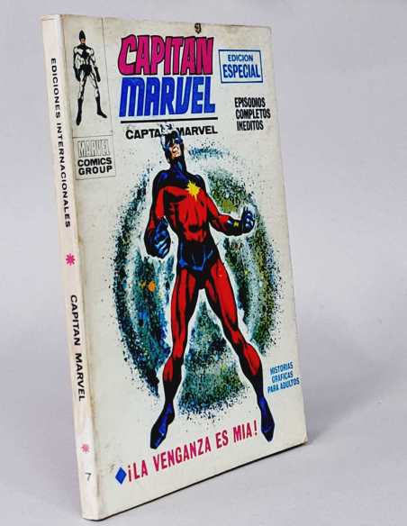 CAPITÁN MARVEL 7 LA VENGANZA ES MÍA TACO VOL1 VOLUMEN VOL.1 CÓMICS VÉRTICE NORMAL ESTADO
