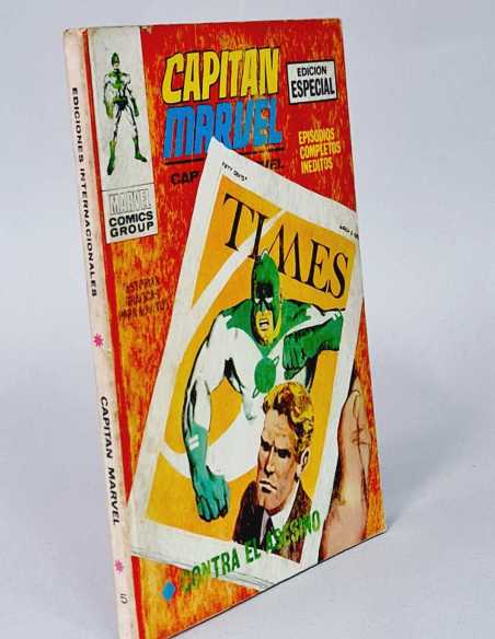 CAPITÁN MARVEL 5 CONTRA EL ASESINO TACO VOL1 VOLUMEN VOL.1 CÓMICS VÉRTICE NORMAL ESTADO