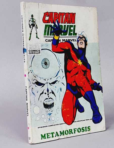 CAPITÁN MARVEL 12 METAMORFOSIS TACO VOL1 VOLUMEN VOL.1 CÓMICS VÉRTICE NORMAL ESTADO