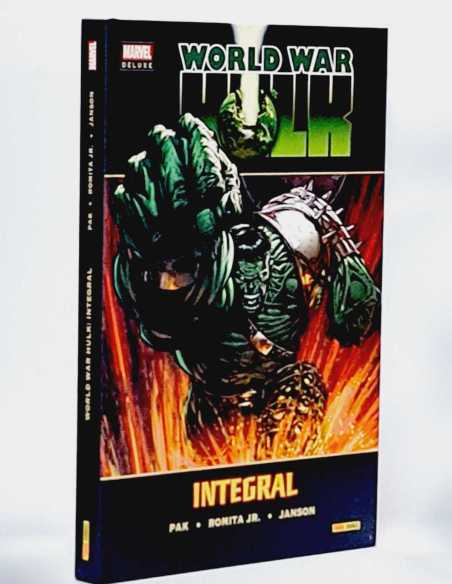 DE KIOSCO WORLD WAR HULK INTEGRAL ESTADO MARVEL DELUXE PANINI COMICS TAPA DURA