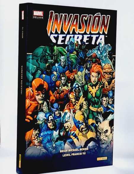 EXCELENTE ESTADO INVASIÓN SECRETA MARVEL DELUXE PANINI COMICS TAPA DURA