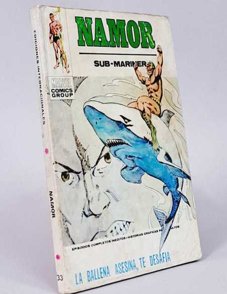 NAMOR 33 LA BALLENA ASESINA TE DESAFÍA VOL1 VOLUMEN VOL.1 TACO COMICS VÉRTICE NORMAL ESTADO