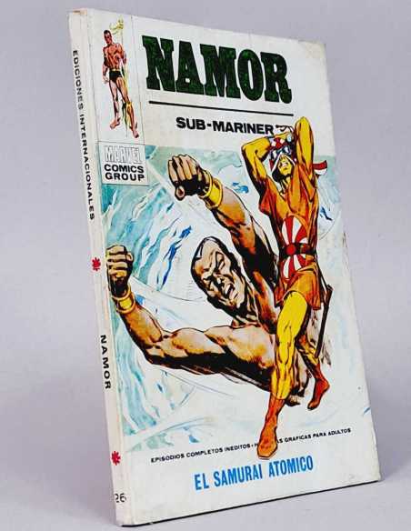NAMOR 26 EL SAMURAI ATÓMICO VOL1 VOLUMEN VOL.1 TACO COMICS VÉRTICE NORMAL ESTADO