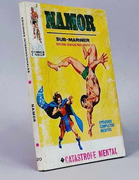 NAMOR 20 CATÁSTROFE MENTAL VOL1 VOLUMEN VOL.1 TACO COMICS VÉRTICE NORMAL ESTADO