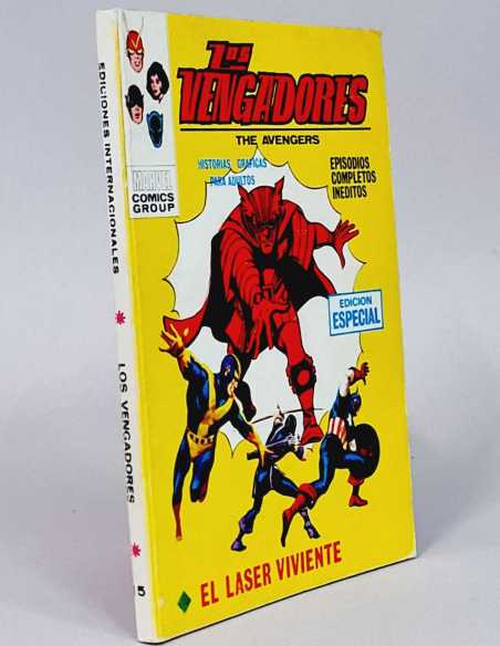 MUY BUEN ESTADO LOS VENGADORES 15 EN LASER VIVIENTE VOL1 VOLUMEN VOL.1 TACO COMICS VÉRTICE