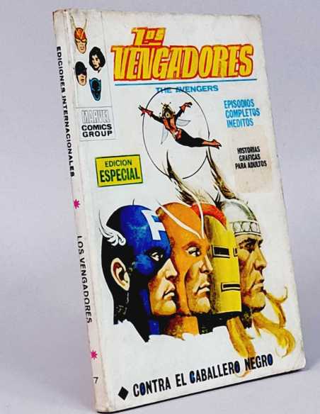 LOS VENGADORES 7 CONTRA EL CABALLERO NEGRO VOL1 VOLUMEN VOL.1 TACO COMICS VÉRTICE NORMAL ESTADO